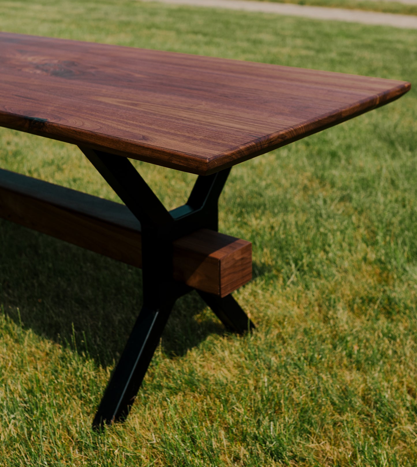 The Modern Artisan Table in Walnut