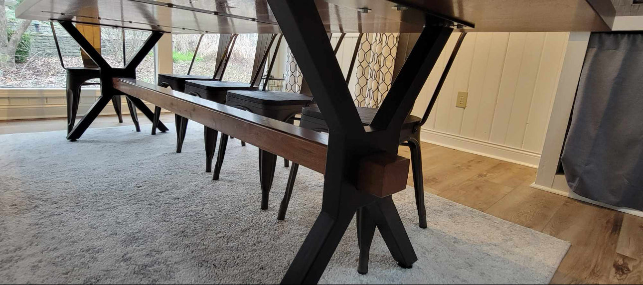 The Modern Artisan Table in Walnut