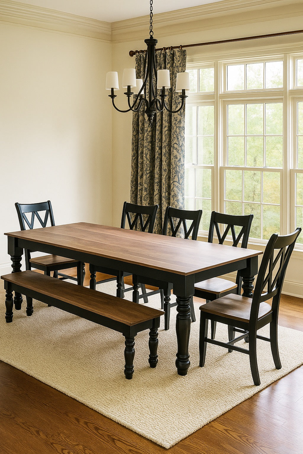 The Wayne Table in Oak