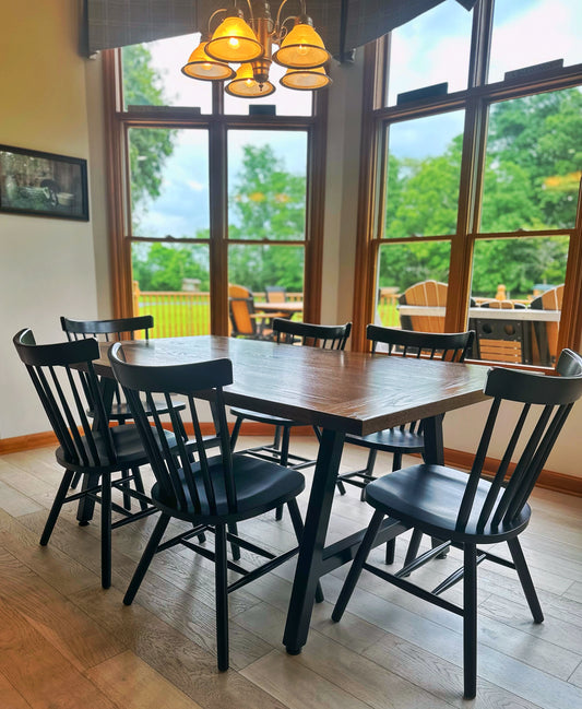 The Industrial A-Frame Table