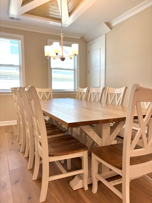 The Fox Table in Oak