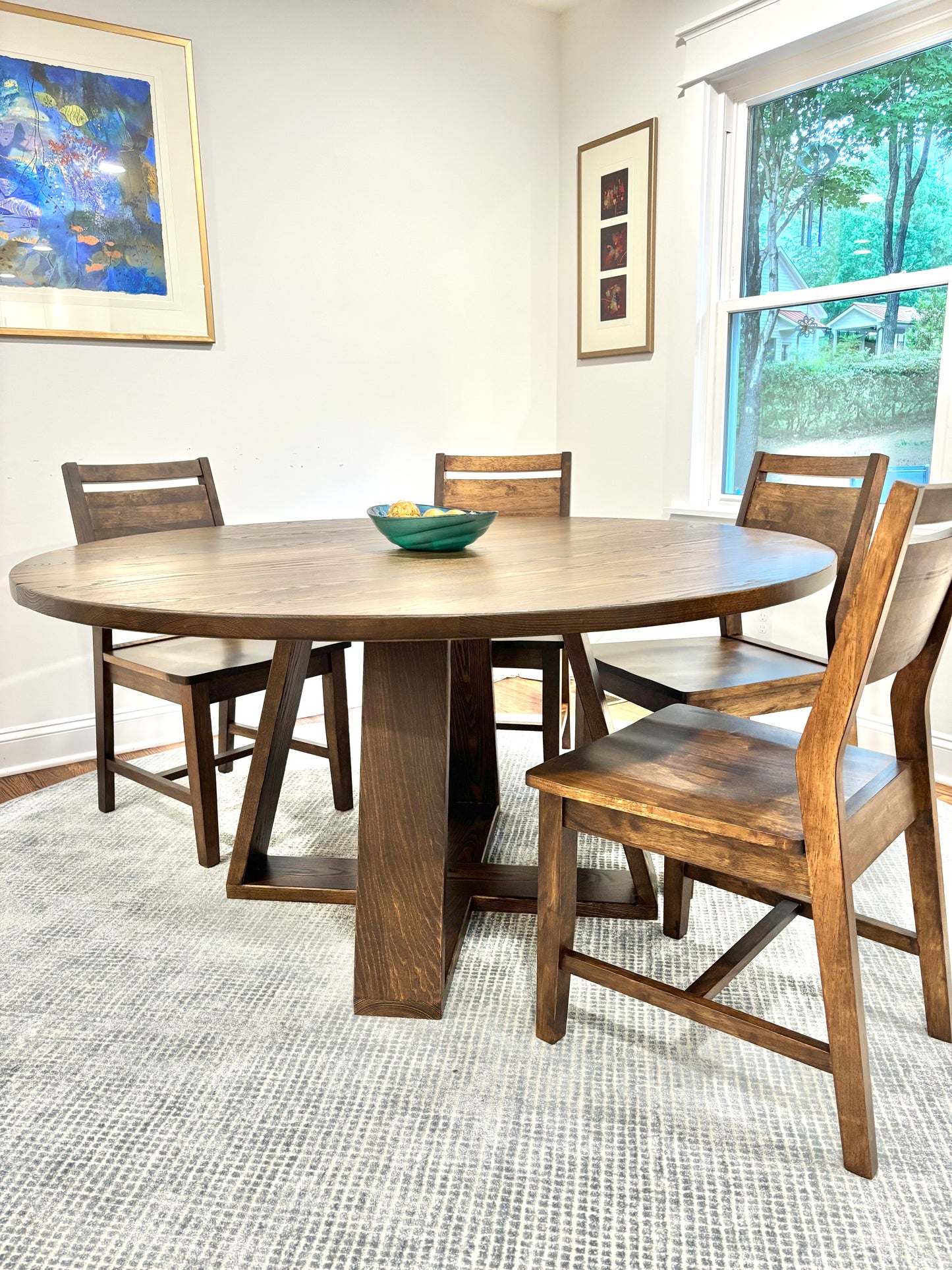 The Marie Dining Table in Oak